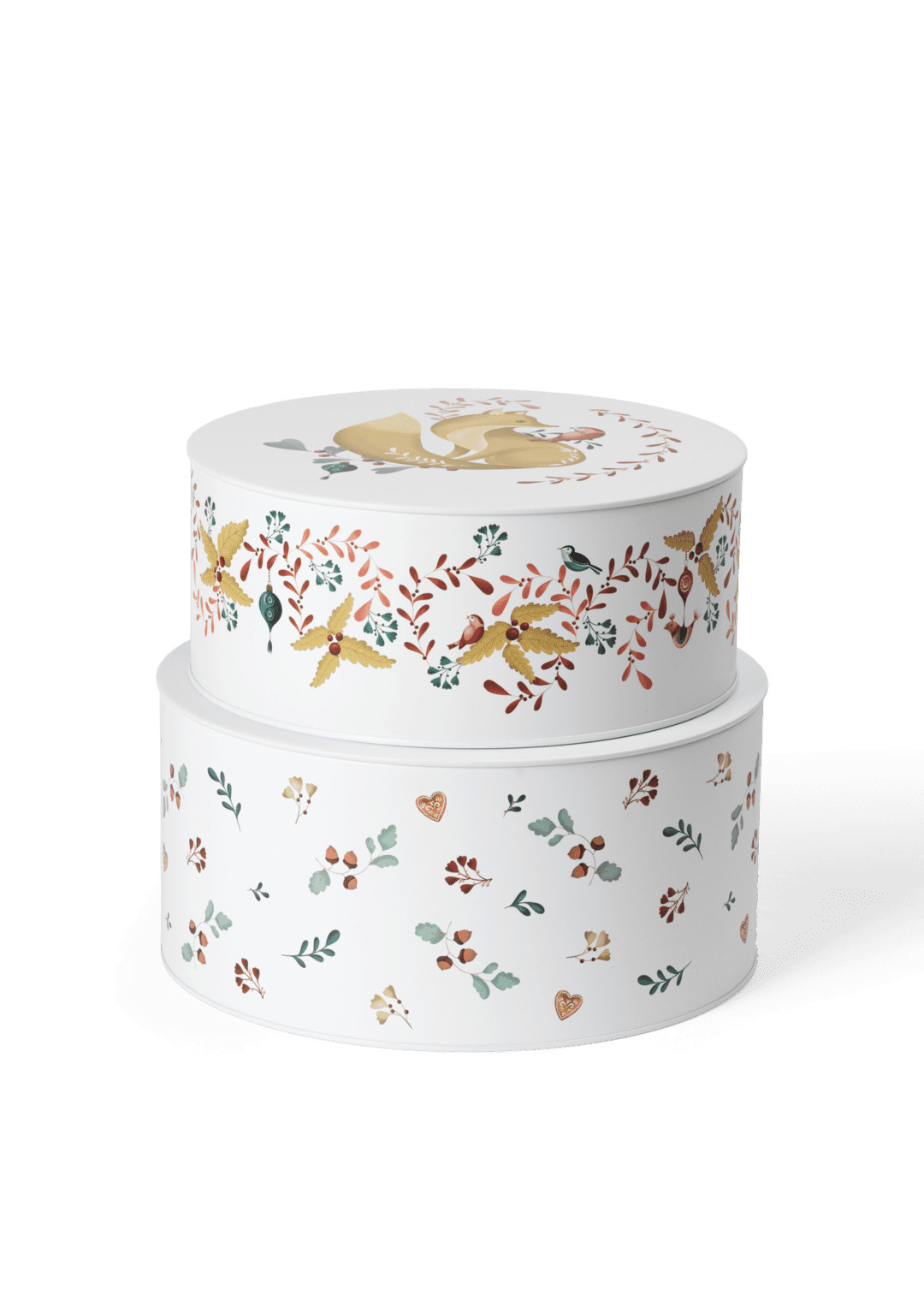 Grand Cru Cottage Opbevaringsdåse Ø20/Ø22 hvid med deko 2 stk. Grand Cru Cottage Opbevaringsdåse Ø20/Ø22 hvid med deko 2 stk.