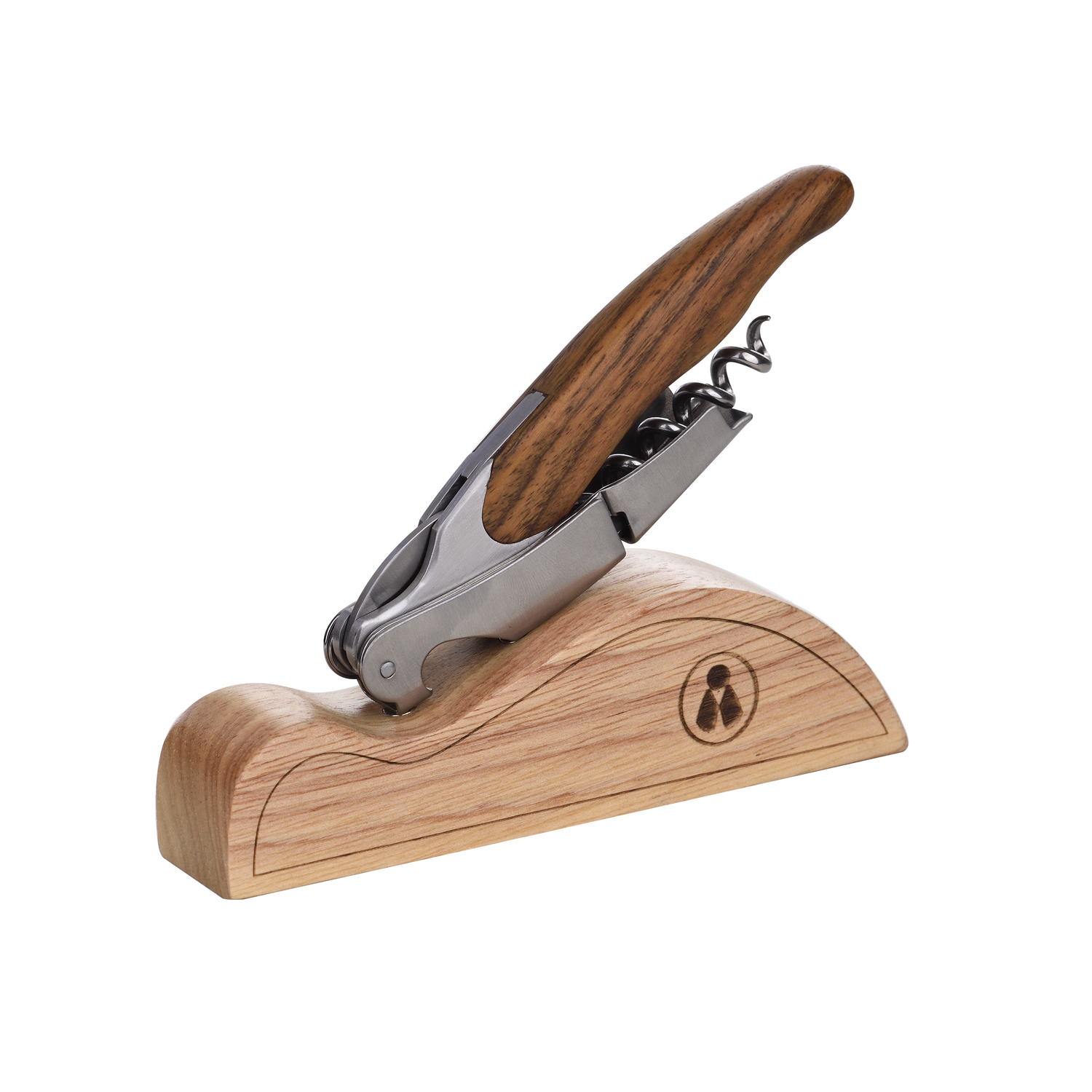 Laguiole - Herit Proptrækker med Træstand