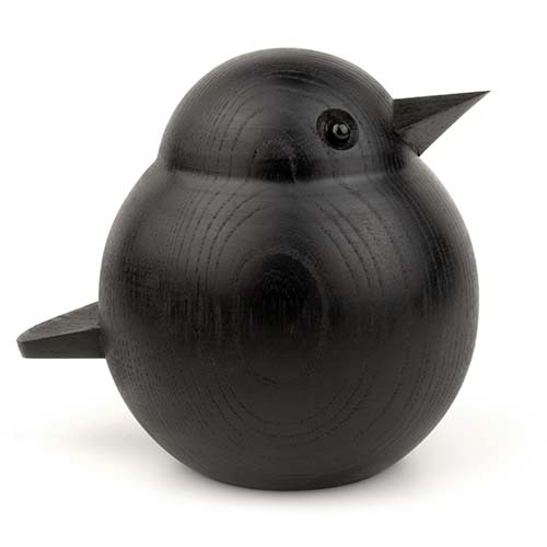 Papa Sparrow, sort eg, large Papa Sparrow, sort eg, large