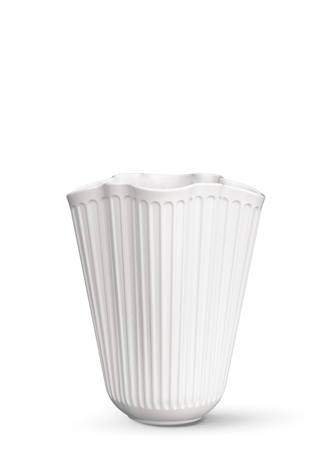 Kähler -  Hammershøi Unfold Vase H20.5 cm hvid