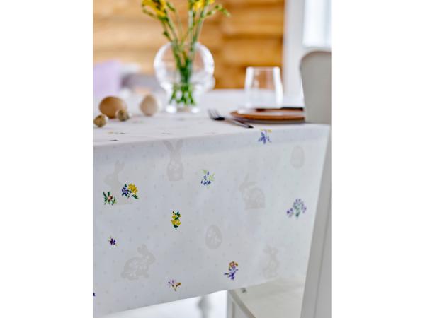 Södahl Easter Blossom Påske Akryldug med antislip 140 cm Multi - i metermål Södahl Easter Blossom Påske Akryldug med antislip 140 cm Multi - i metermål