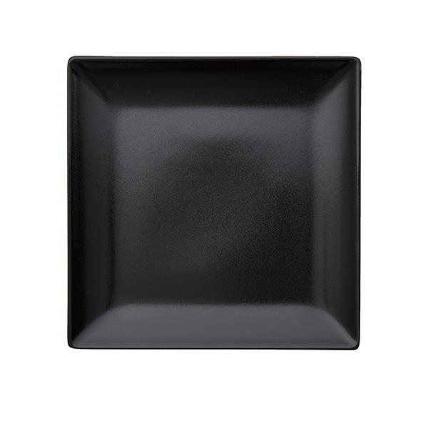 Aida - Quadro - flad tallerken black 1 stk 21x21 cm