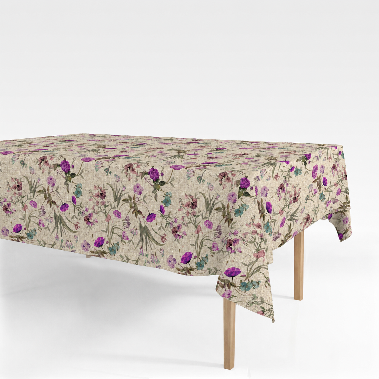 Engholm Textiles - Akryldug med Antiskrid - CAMIRI -Ærteblomst - i metermål