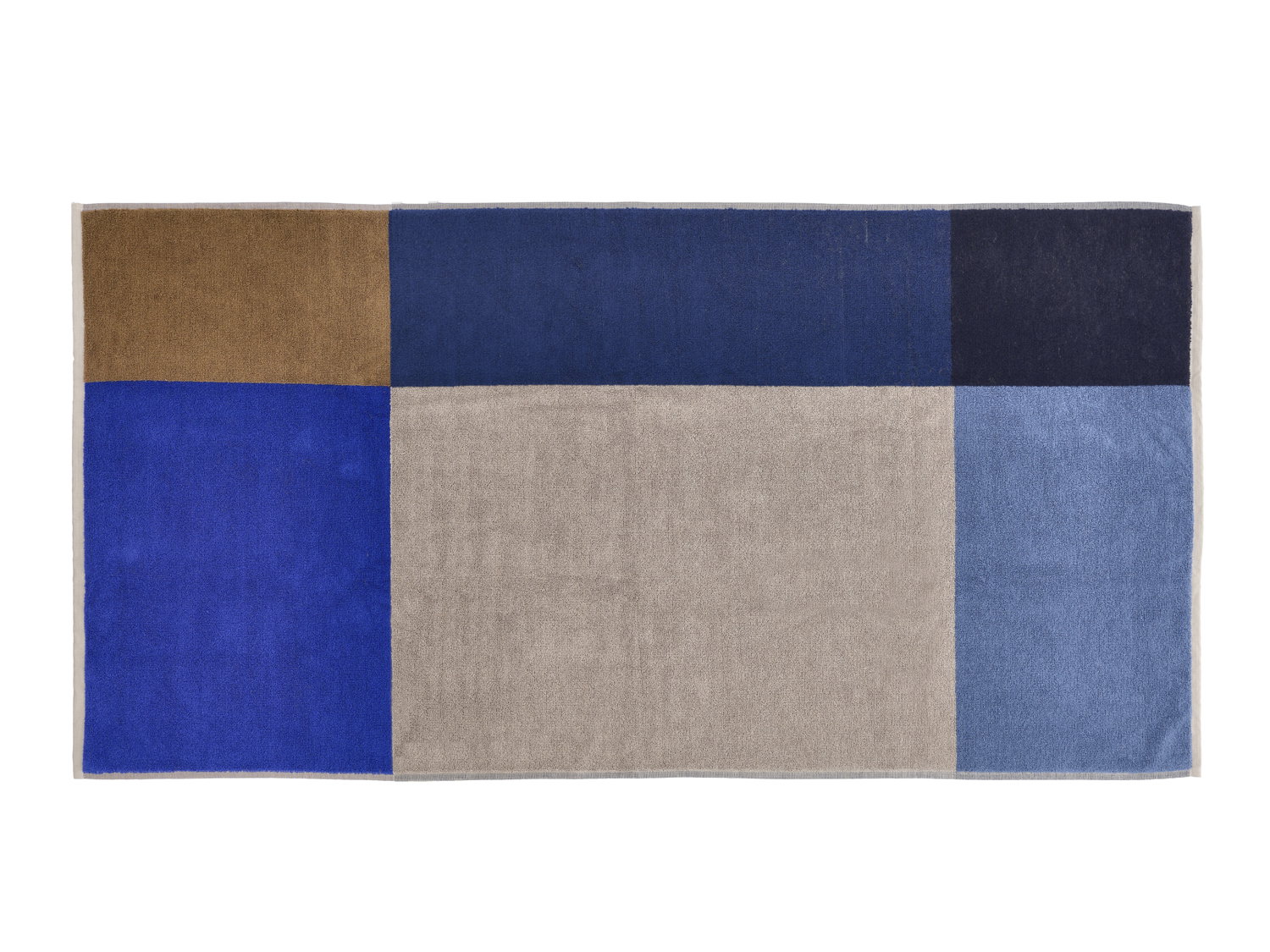 Södahl - Håndklæde 70 x 140 Colour Block Blue