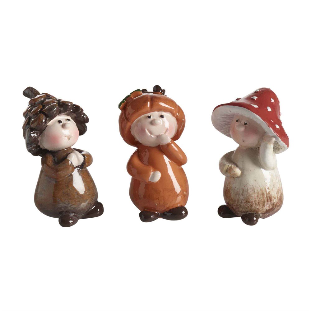Nääsgränsgården - Atumn children 3 stk, H.5cm