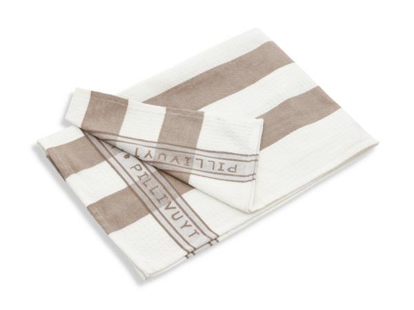 Pillivuyt - Viskestykke 90 x 60 cm Hvid/Fungi Recyclet bomuld/andet