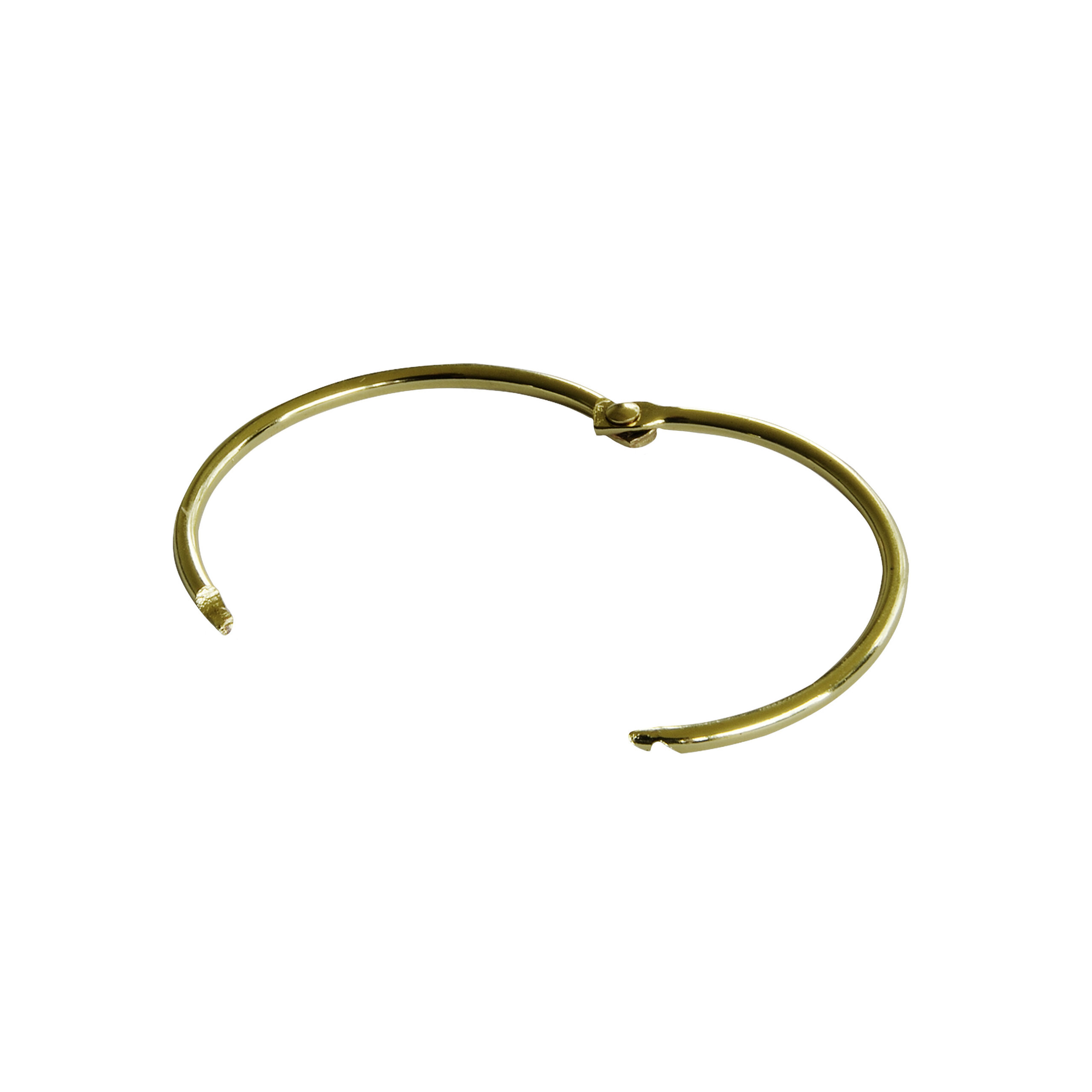 MOUD Home CIRCLE badeforhængsringe - messing