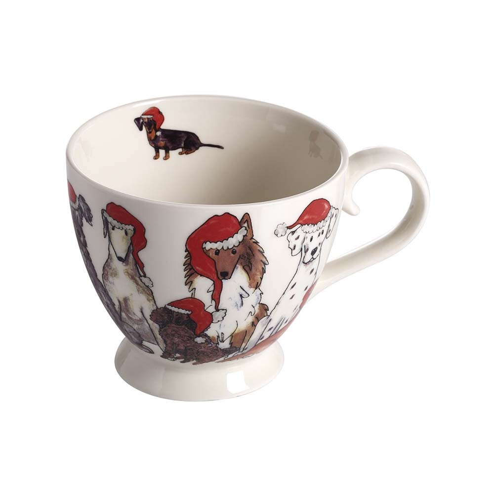 Nääsgränsgården - Teacup Santa Dogs, H.10cm, 40cl