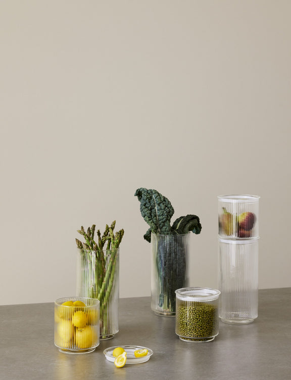 Stelton Pilastro Opbevaringskrukke 0.6 l. klar