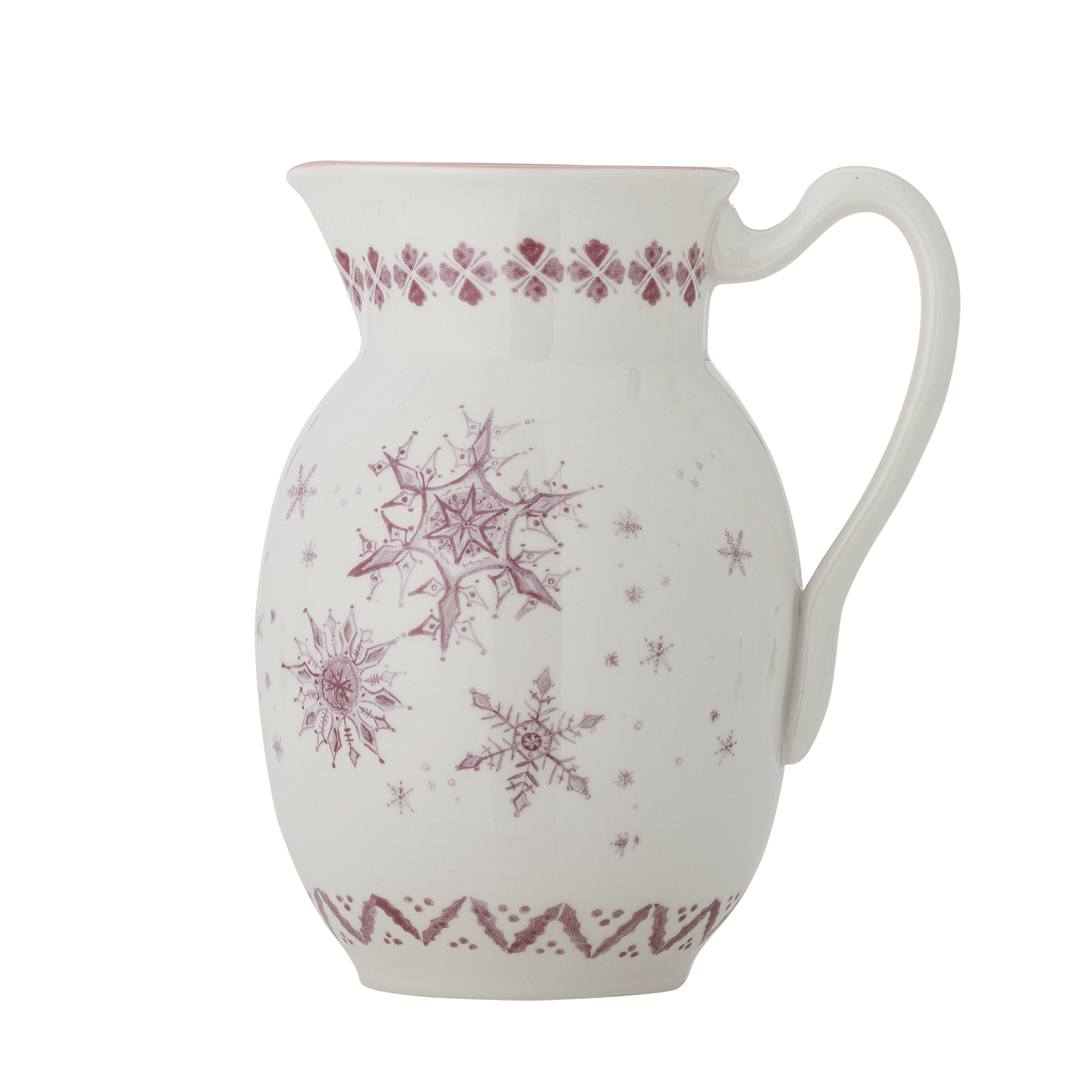 Bloomingville - Wonderland Kande, Rosa, Stentøj, D13,5xH20,5 cm