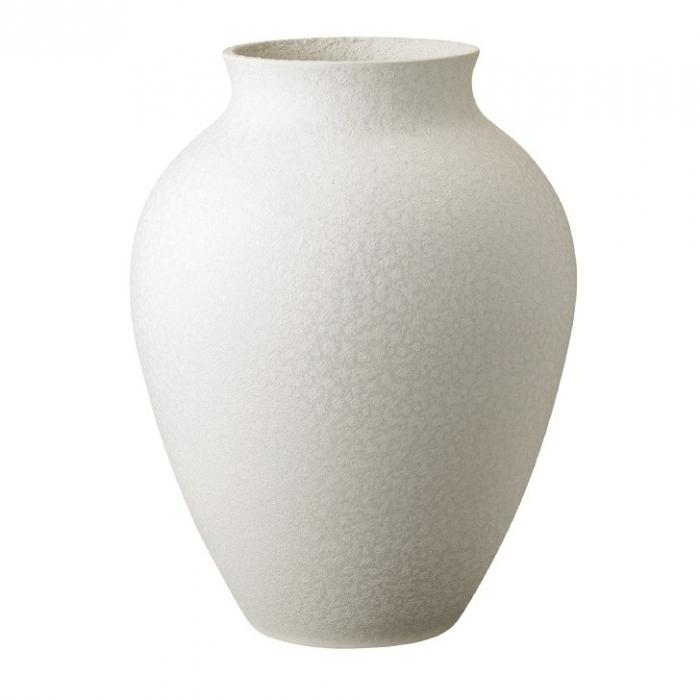 Knabstrup, vase, hvid, 35 cm
