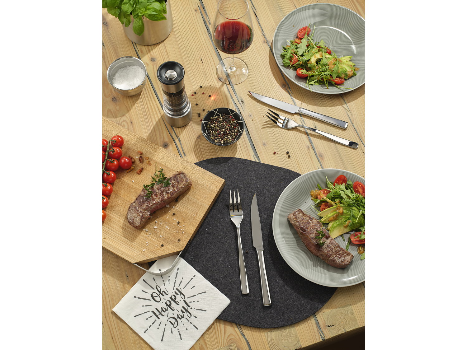 Rösle Elegance Steakbestik/grillbestik 12 dele Stål
