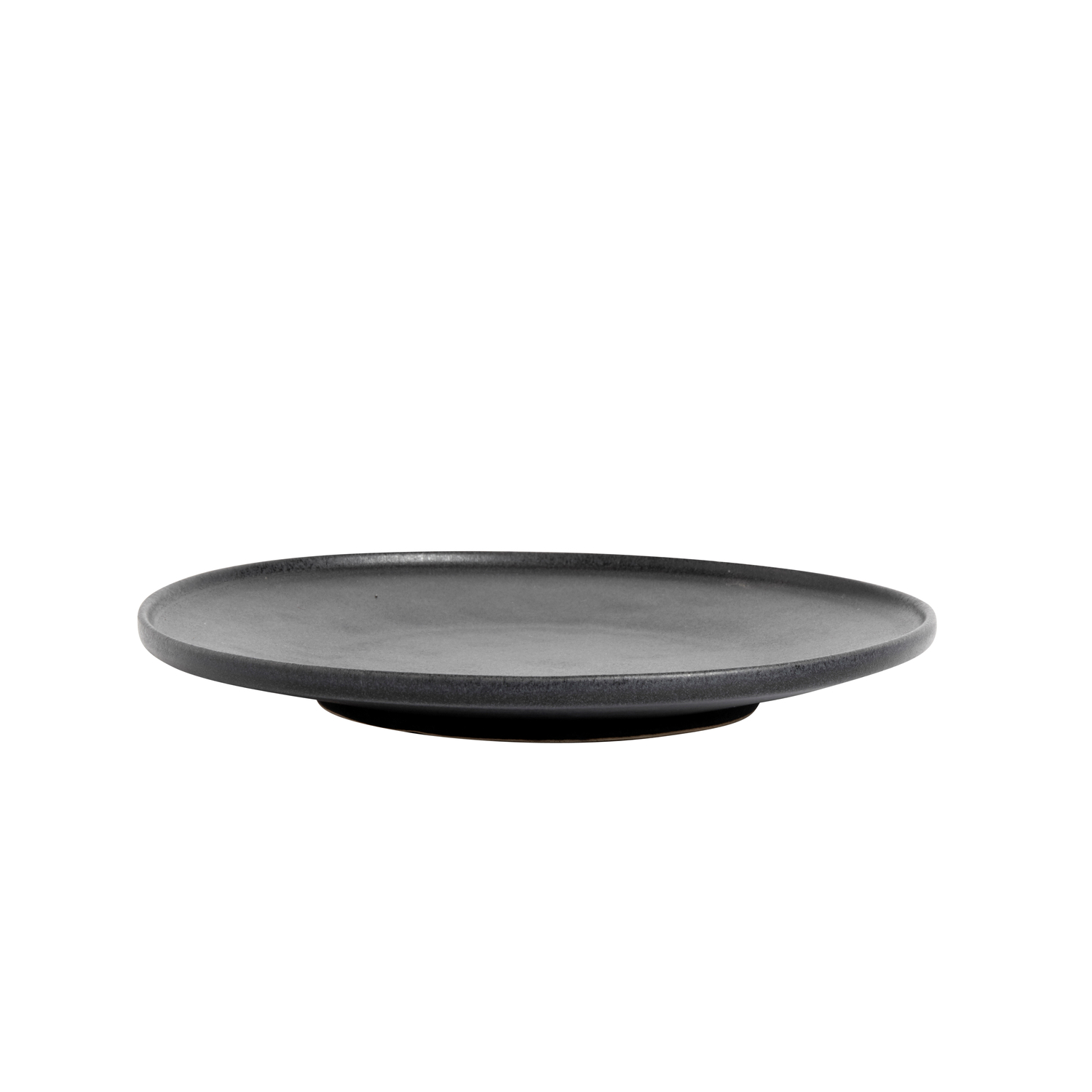 Muubs - Ceto Desserttallerken Ø22 - Antracit, Ø22xH1,7 cm - Keramik - Antracit