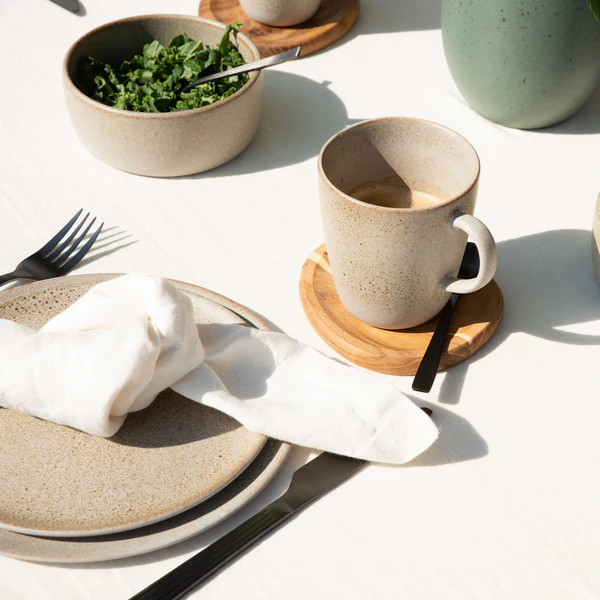 RAW Sandy Beige Krus med hank