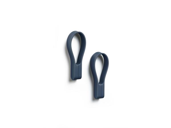 Zone Denmark Loop magnet Håndklædestrop 9 cm 2 stk. Royal Blue