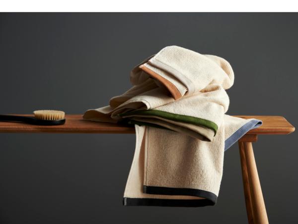 Södahl Contrast Håndklæde 50 x 100 cm Toffee Brown*