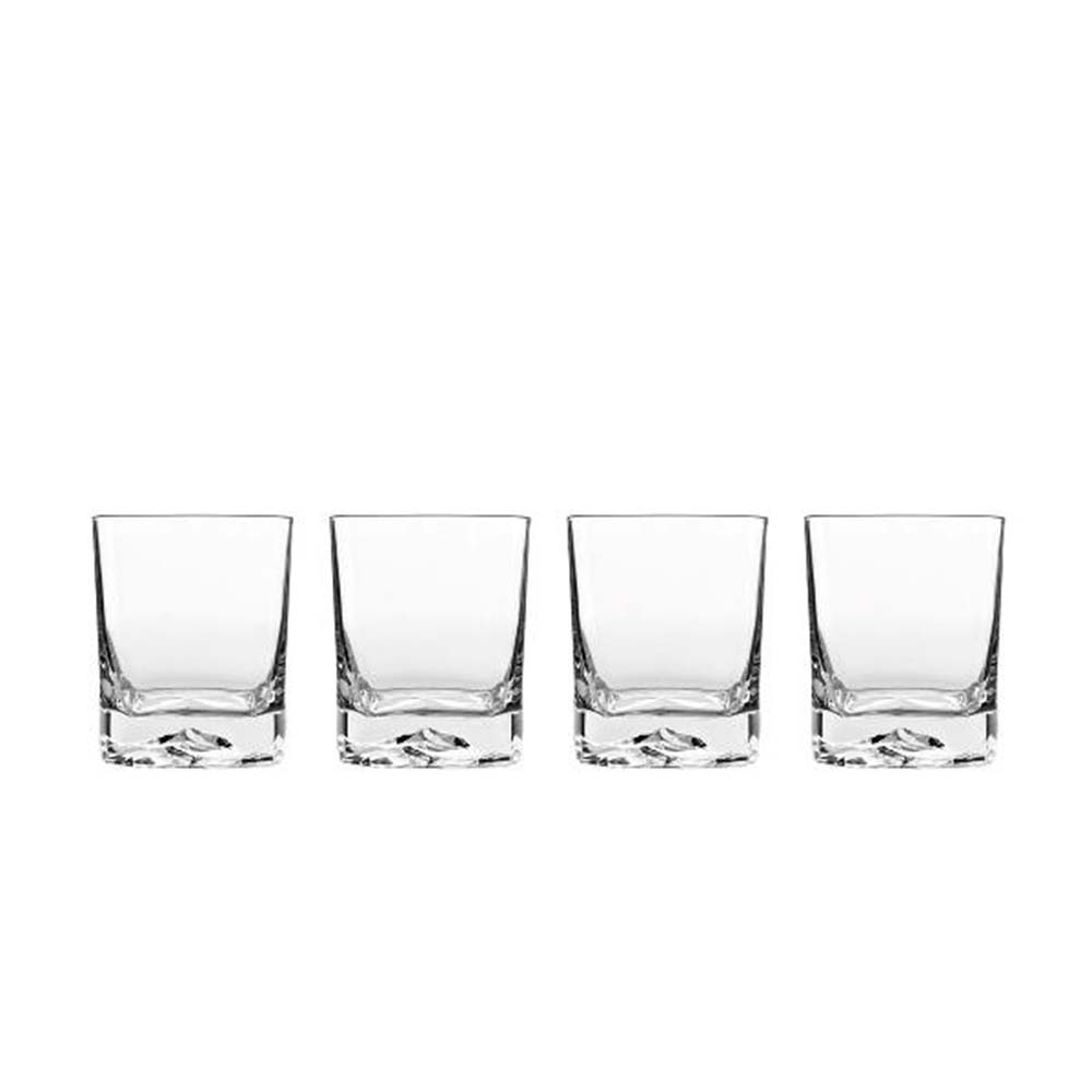 Luigi Bormioli Strauss rocks Vandglas/whiskyglas 10,2 cm 40 cl 4 stk. Klar