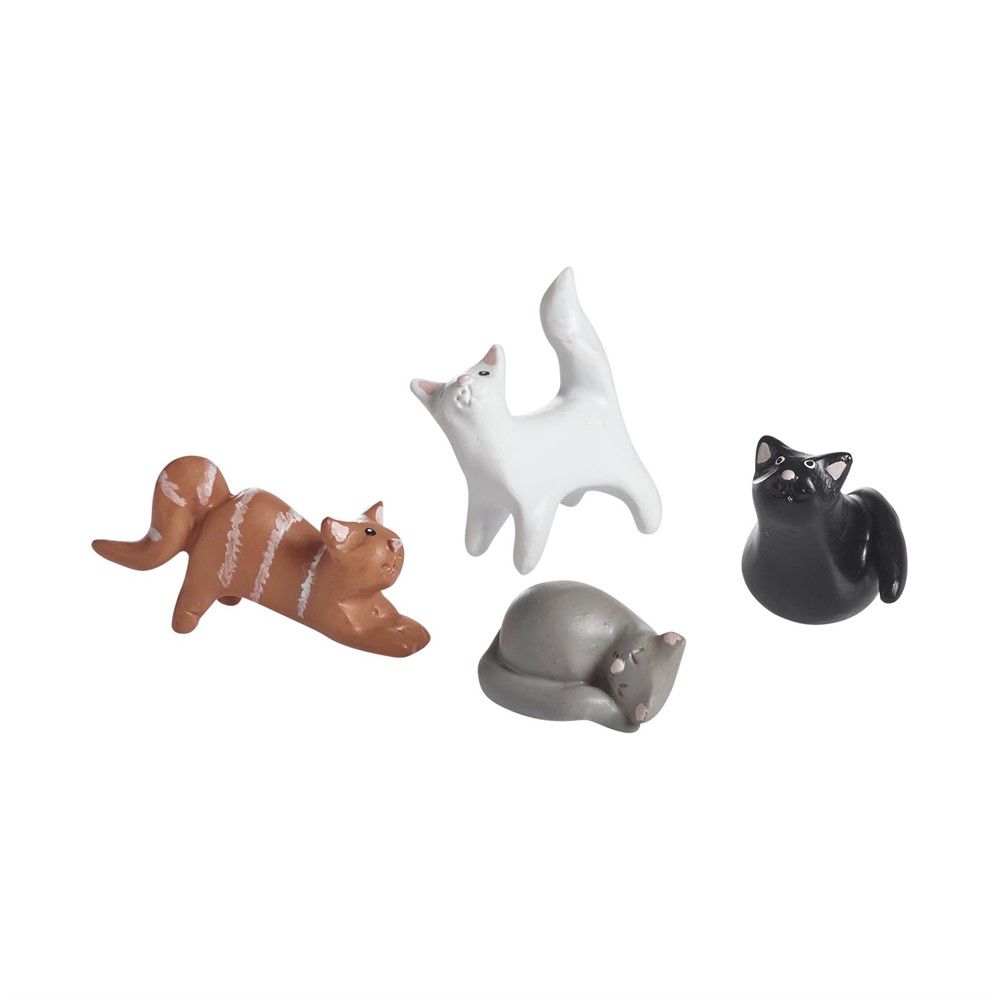 Nääsgränsgården - Cats 4 des. assort, H.1,5-3,8cm