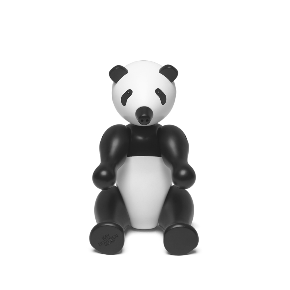 Kay Bojesen Pandabjørn WWF, mellem, sort/hvid