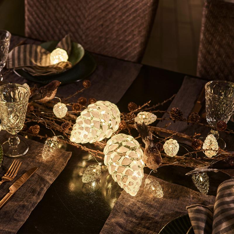 Sirius Celina Kogle, 10 LED, H8 cm, Varm Hvid