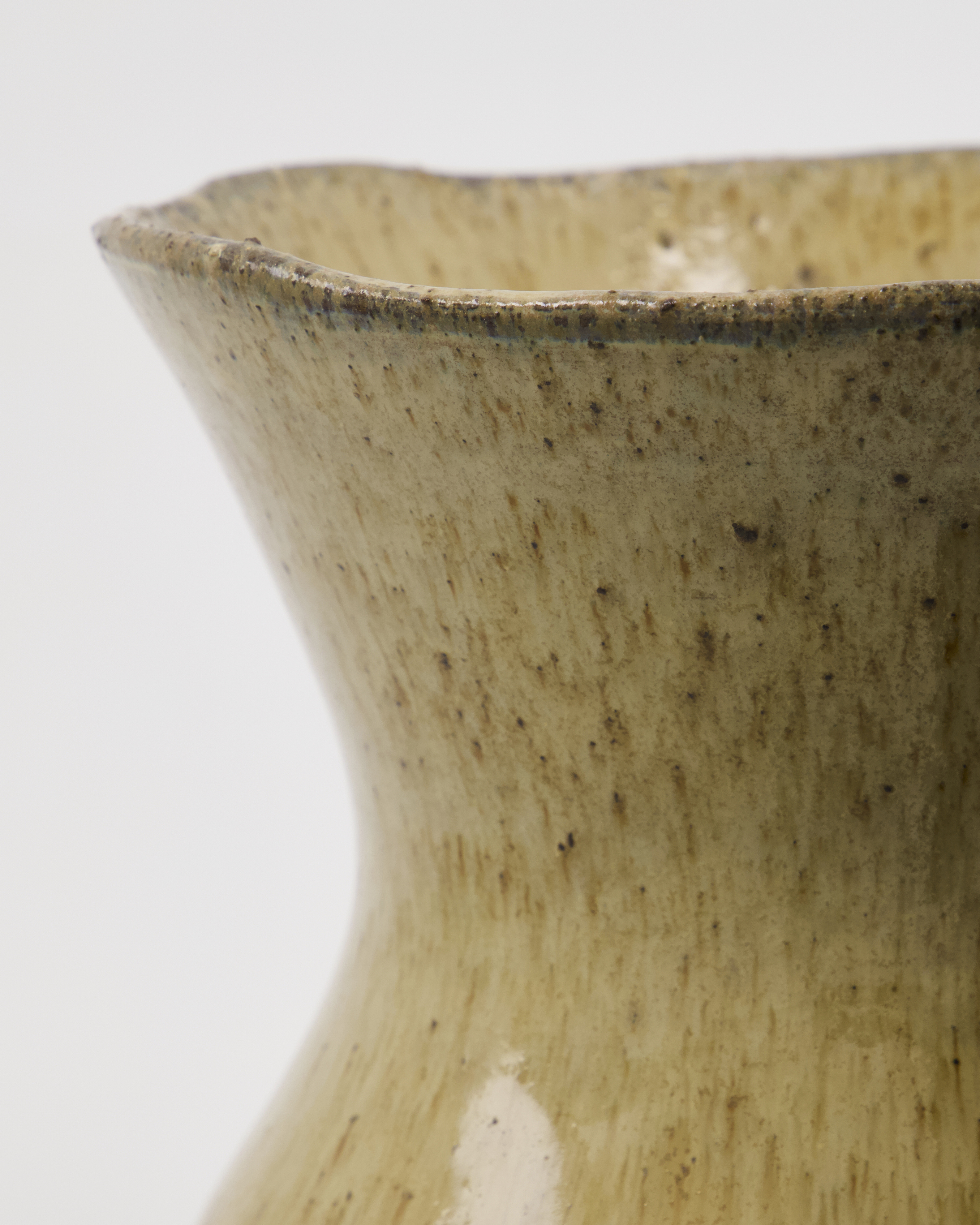 Vase, Corp, Beige H27 cm