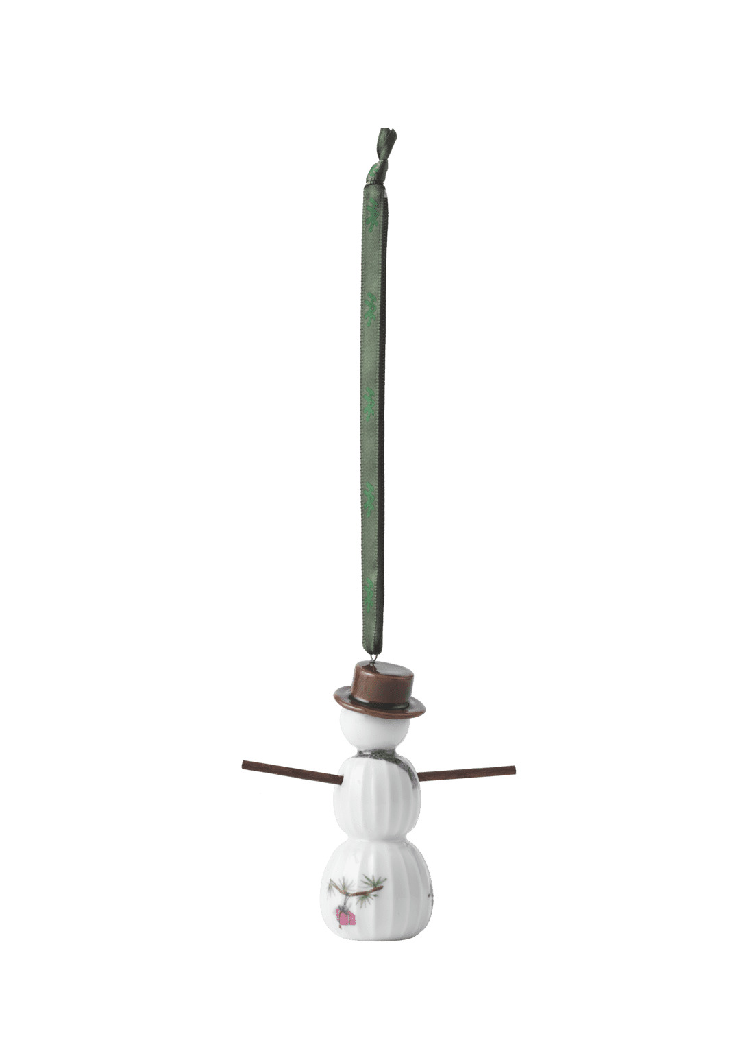 Hammershøi Christmas Snemand hængende H9.5 hvid m. deko