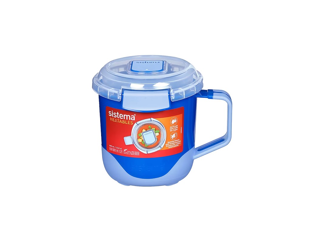 Sistema 660ml Soup Mug Heatables, Assorteret farve
