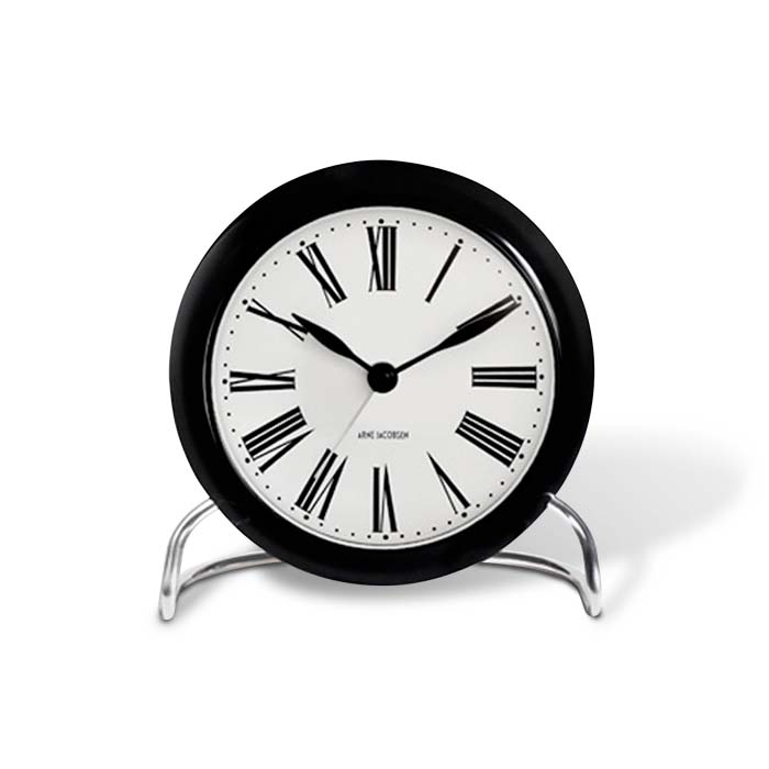 Arne Jacobsen Roman Bordur Ø11 cm sort/hvid Arne Jacobsen Roman Bordur Ø11 cm sort/hvid