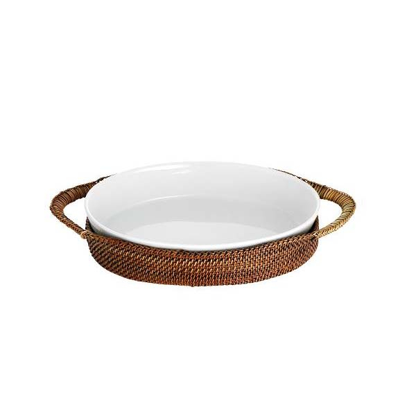 Pillivuyt Kurv oval 26 x 19 cm Lys/Mørk brun Pillivuyt Kurv oval 26 x 19 cm Lys/Mørk brun