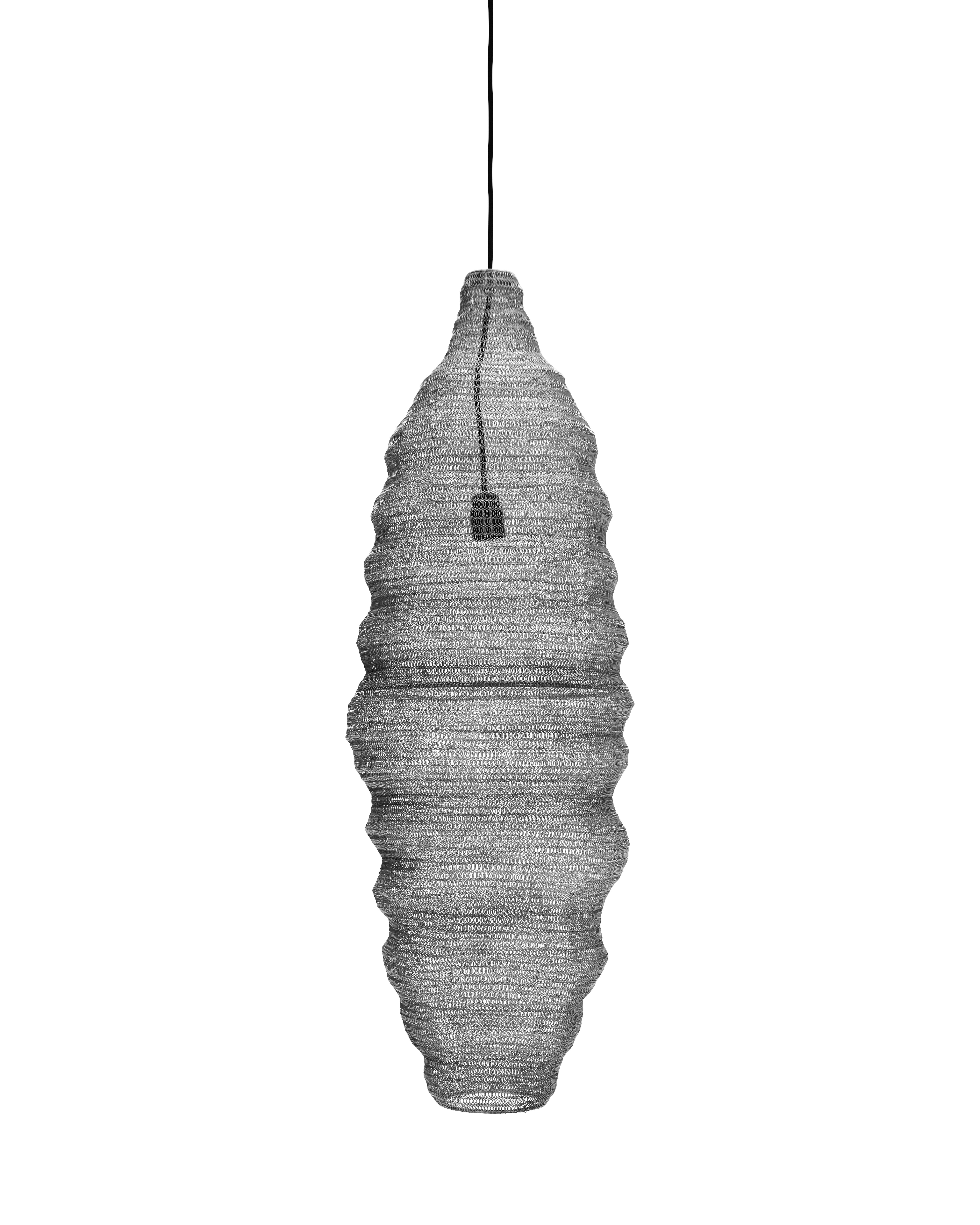 House Doctor - Lampe, Mesh, Børstet sølvfinish