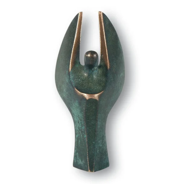 Bronzefigur Engel mini, 7 cm. Gaveide engel figur kr. 449,-. Hurtig levering, afsendes 0-1 hverdag!