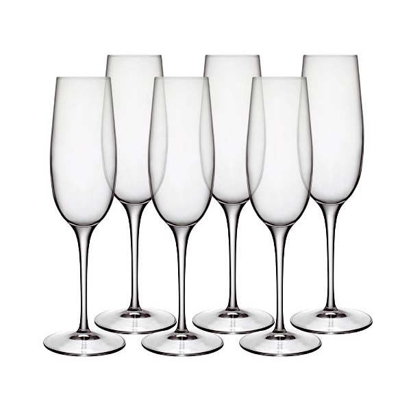 Luigi Bormioli - Palace Champagneglas 23,8 cm 23,5 cl 6 stk. Klar