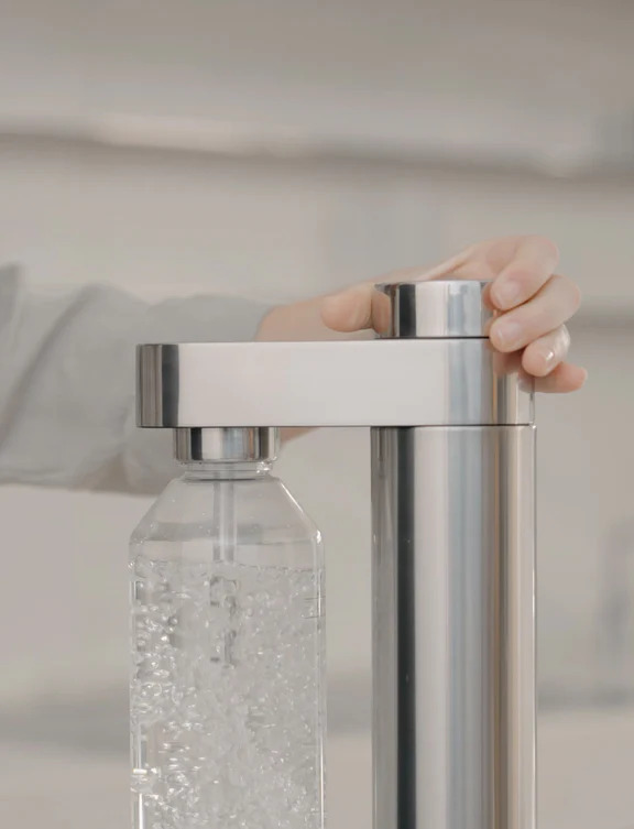 Stelton Brus kulsyremaskine, stål