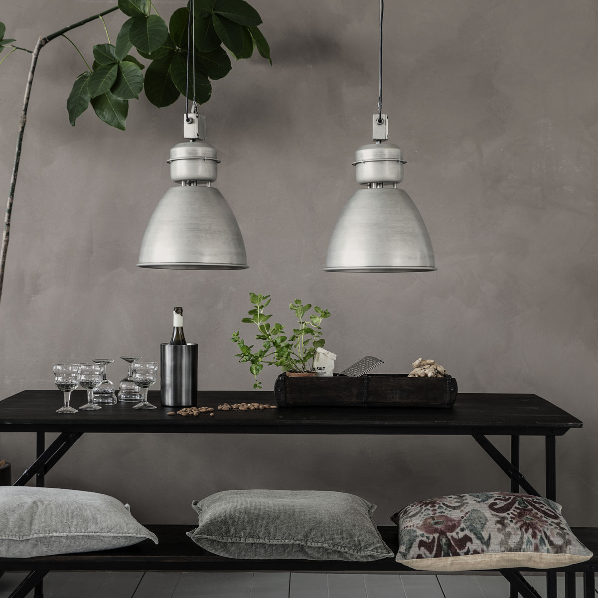 Lampe Volumen, gunmetal*
