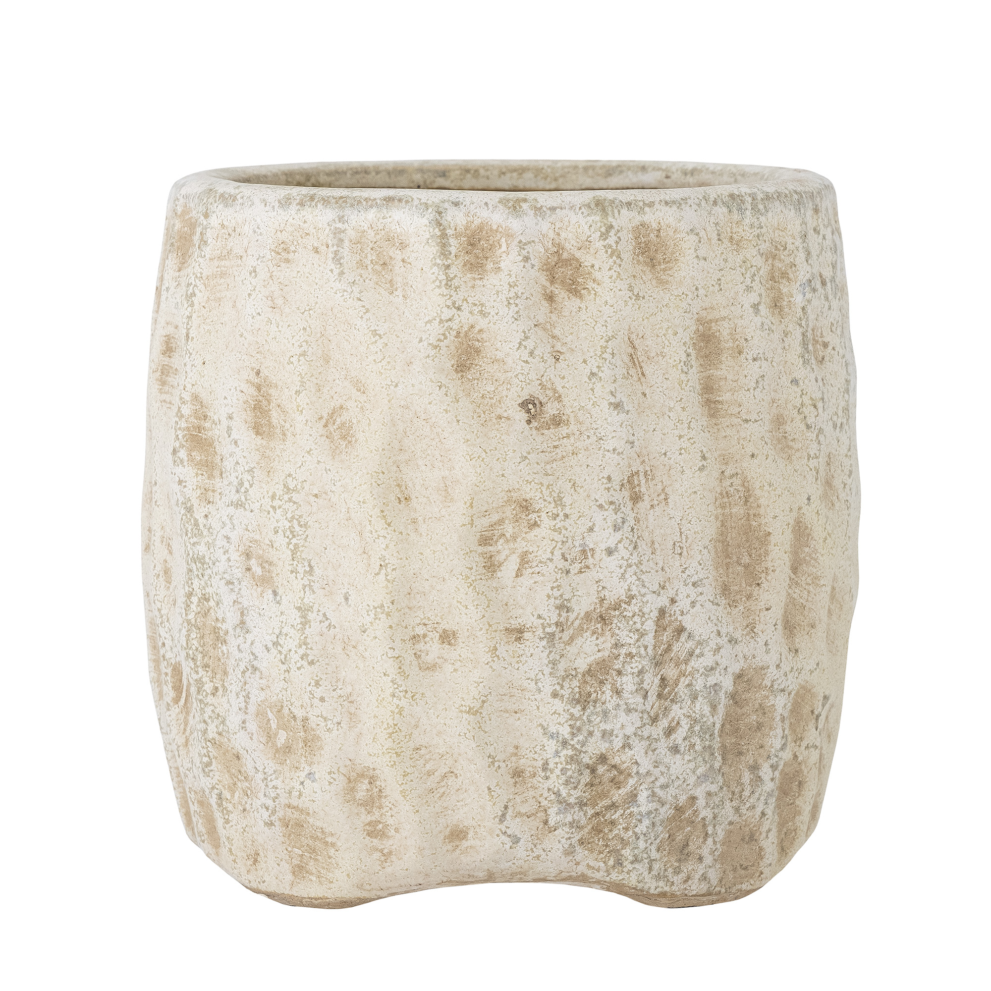 Bloomingville - Mawni Deko Urtepotte, Natur, Terrakotta, D14xH14 cm