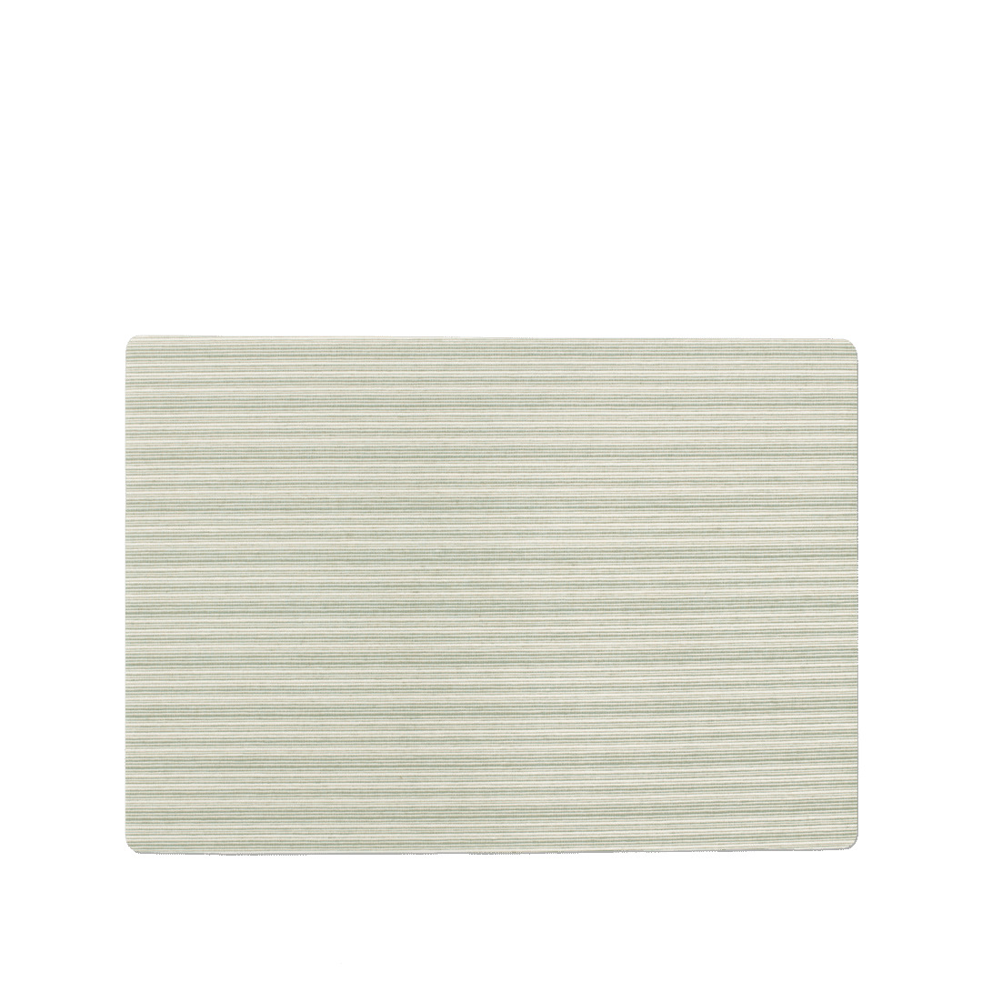 Juna Linie Dækkeserviet, lys grøn 43x30 cm* Juna Linie Dækkeserviet, lys grøn 43x30 cm*