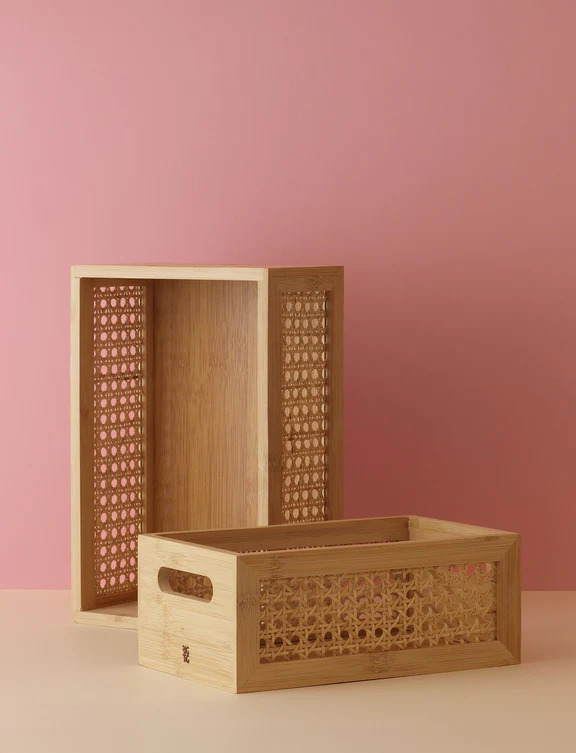 BAMBOO BOX opbevaringskasse B15 cm bamboo