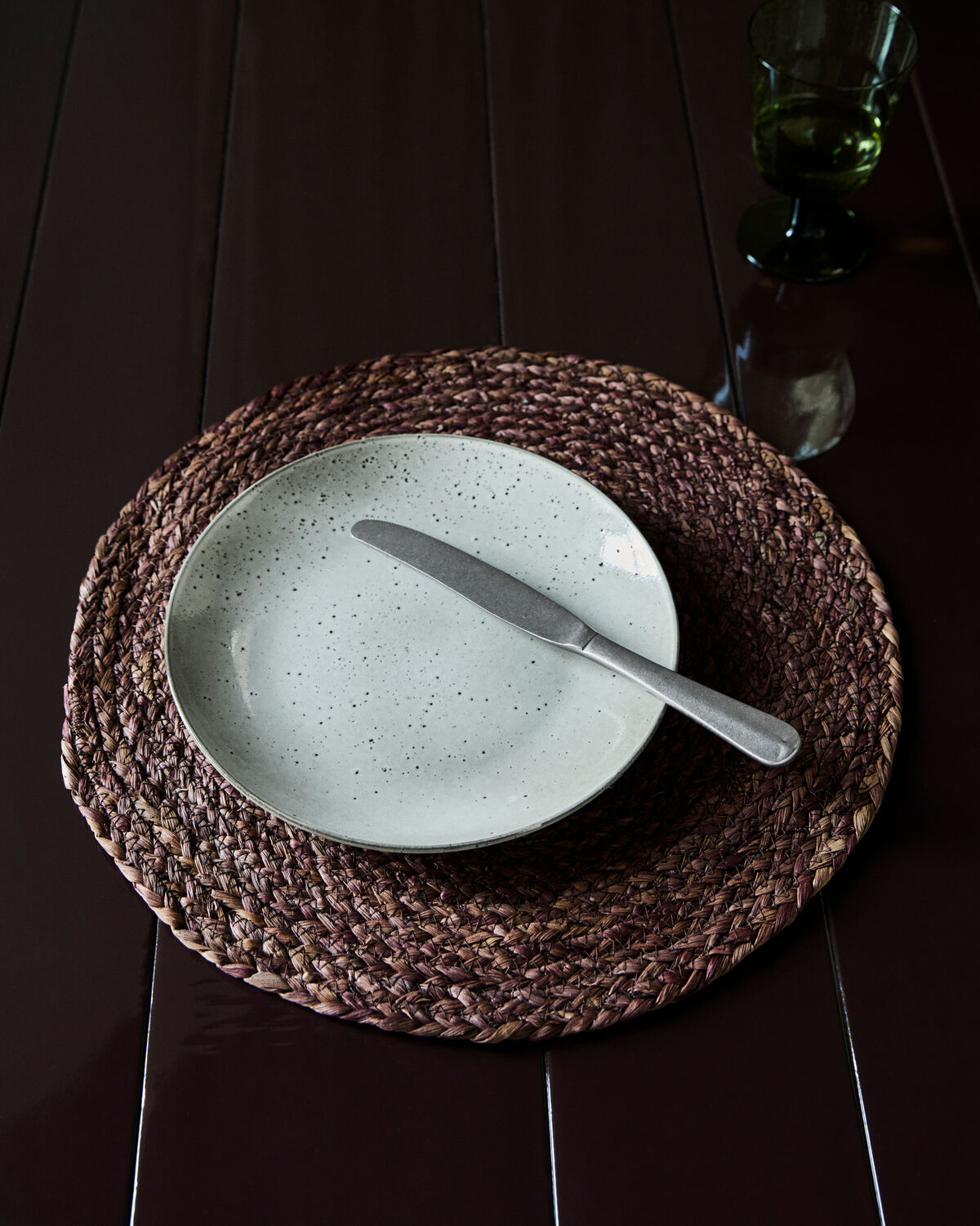 Dækkeserviet, Circle, Rose taupe 4 stk