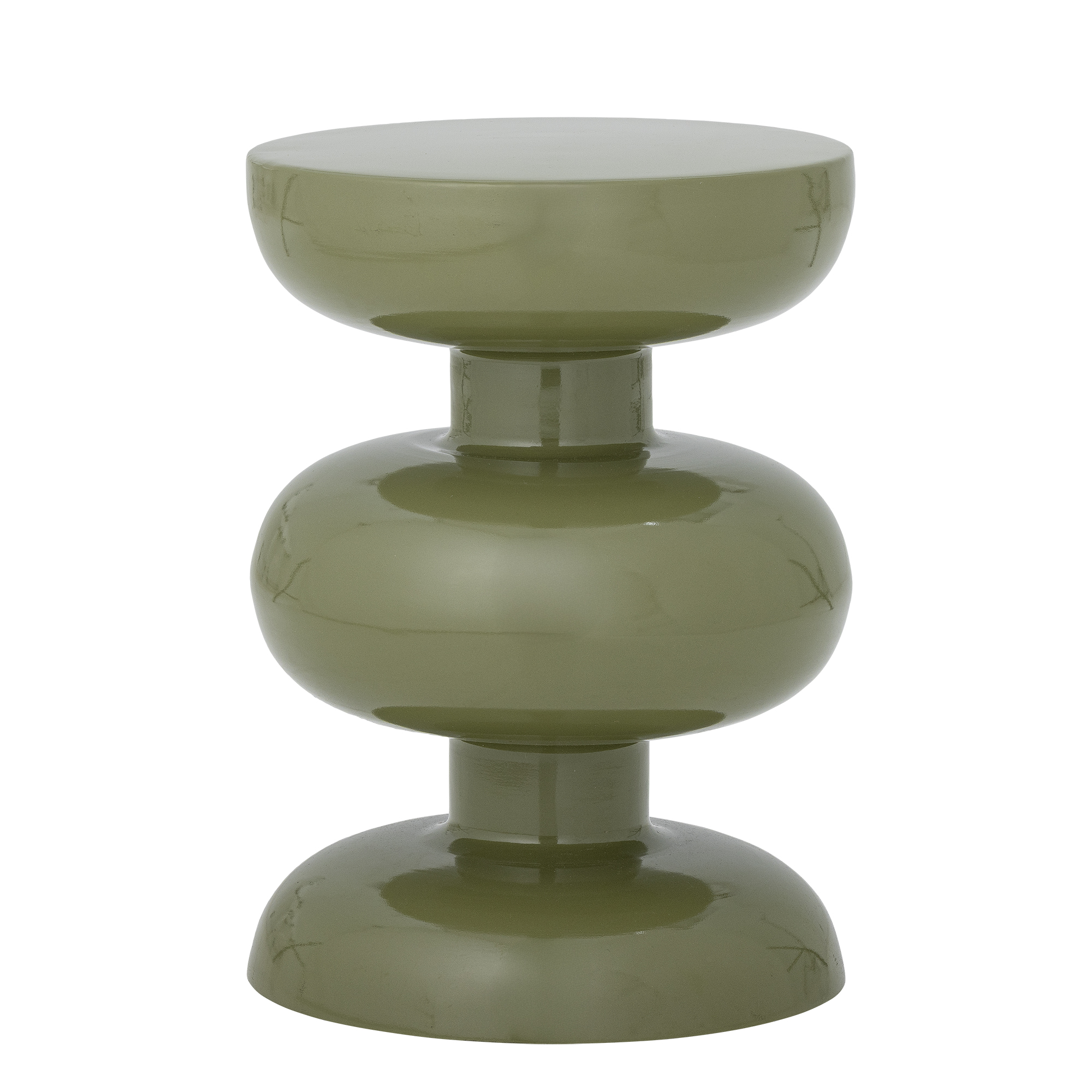 Bloomingville - Alba Sidebord, Grøn, Metal, D33,5xH47 cm