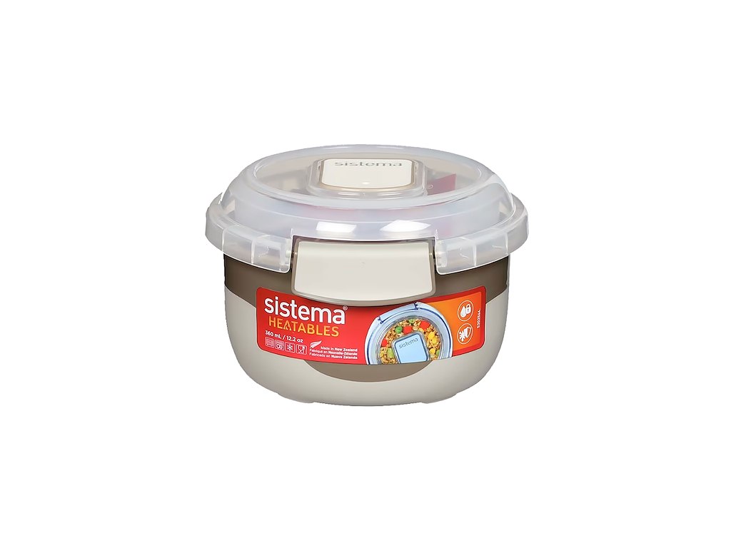 Sistema 360ml Round Heatables, Assorteret farve