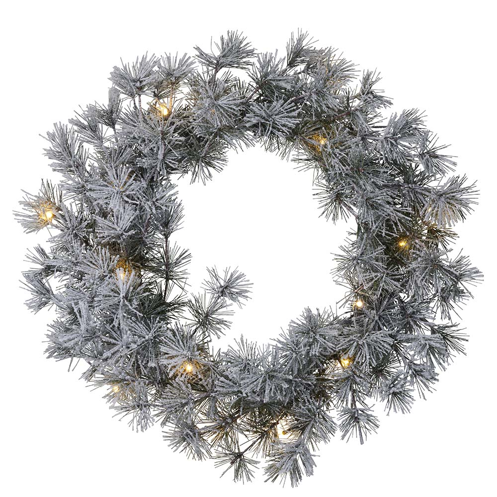 Alfi Krans, Ø 45 cm, 15 Led, Sne Alfi Krans, Ø 45 cm, 15 Led, Sne