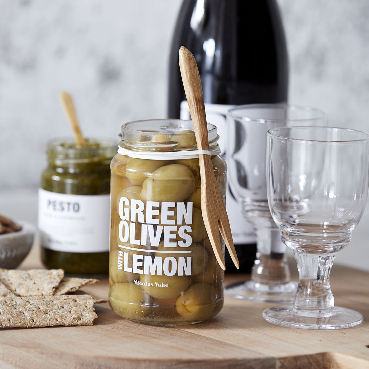 Bambusgaffel, m. Hvid elastik 12 stk.* Bambusgaffel, m. Hvid elastik 12 stk.*