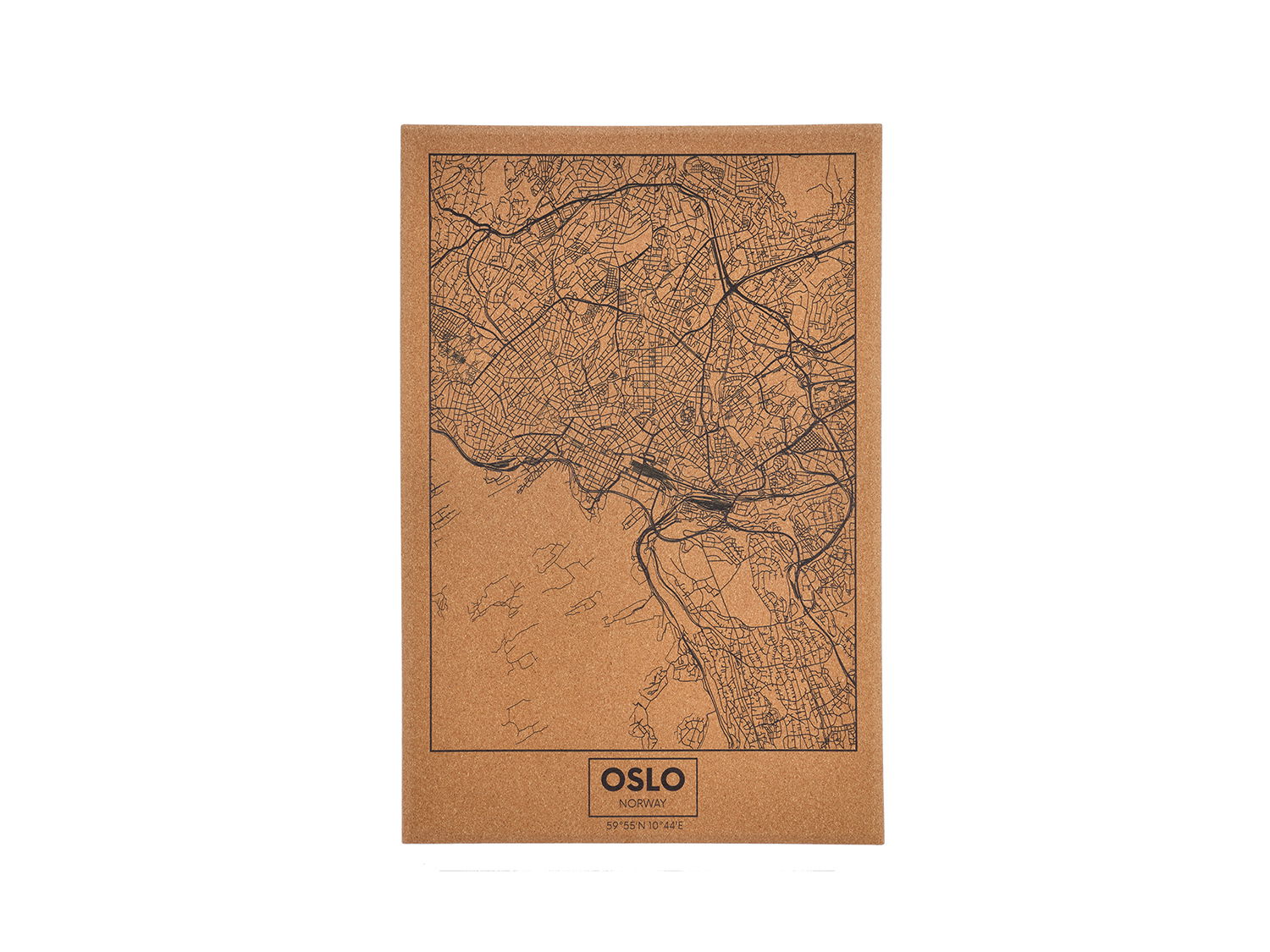 Still - Billede Oslo 40 x 60 cm Kork