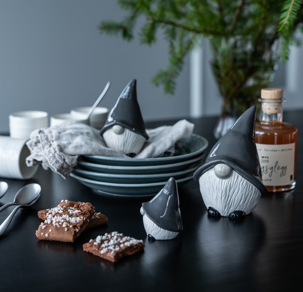 Gnome grå, H.6,5cm