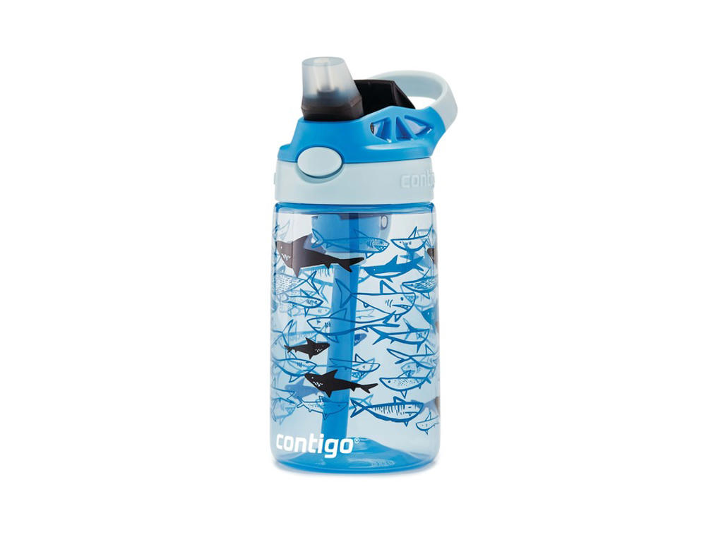 Contigo Easy clean Blue sharks, 420ml
