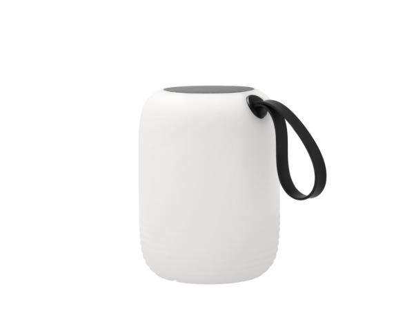 Villa Collection Hav LED Lampe m. solar Dia 17,5 x 23 cm Hvid/Sort Villa Collection Hav LED Lampe m. solar Dia 17,5 x 23 cm Hvid/Sort