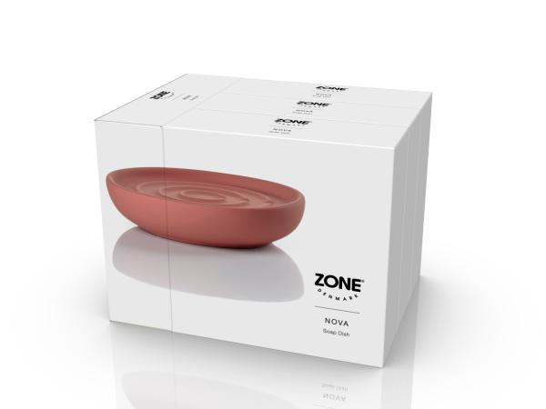 Sæbeskål Nova Peach Red