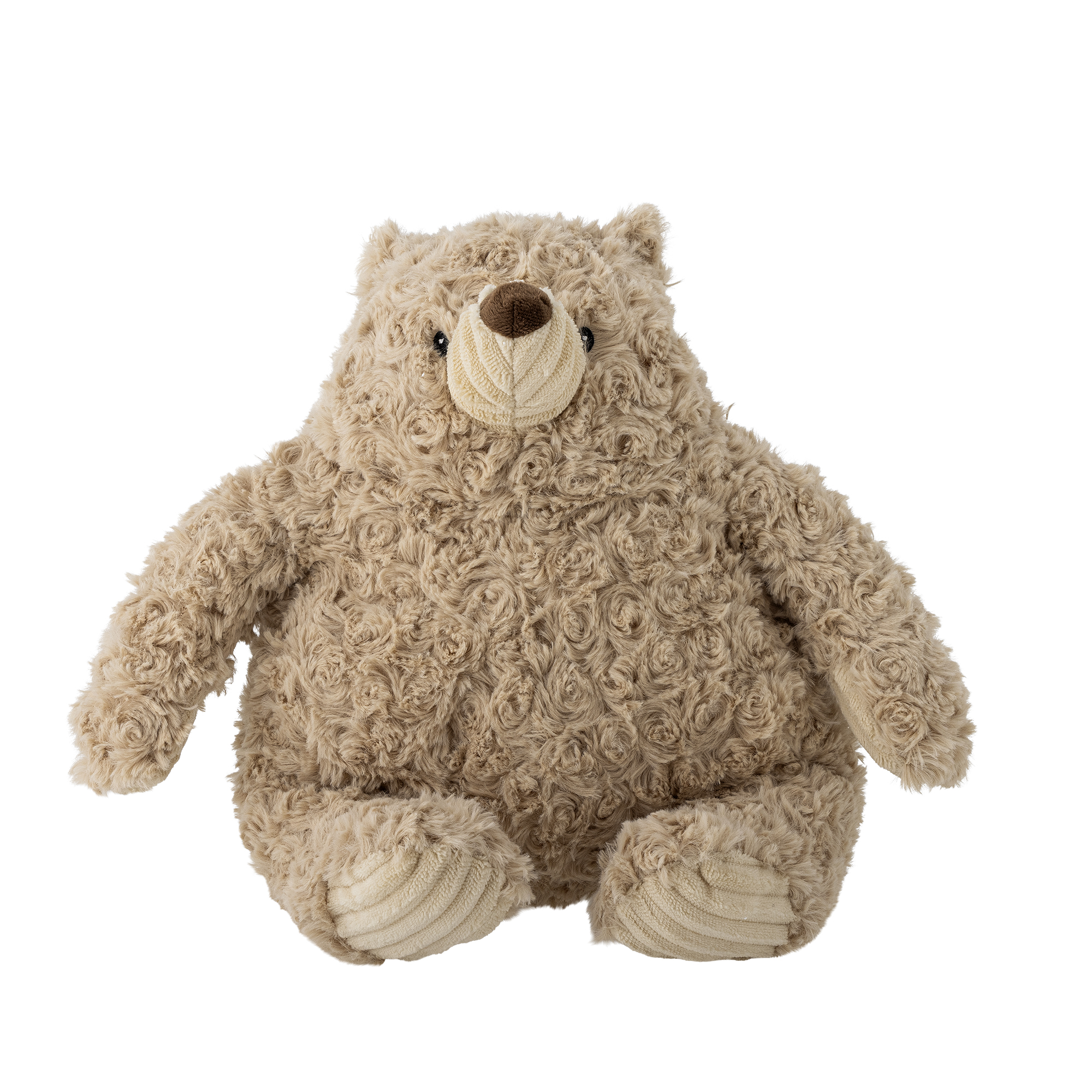 Bloomingville - Olfie Bamse, Brun, Polyester, L33xH30xW25 cm