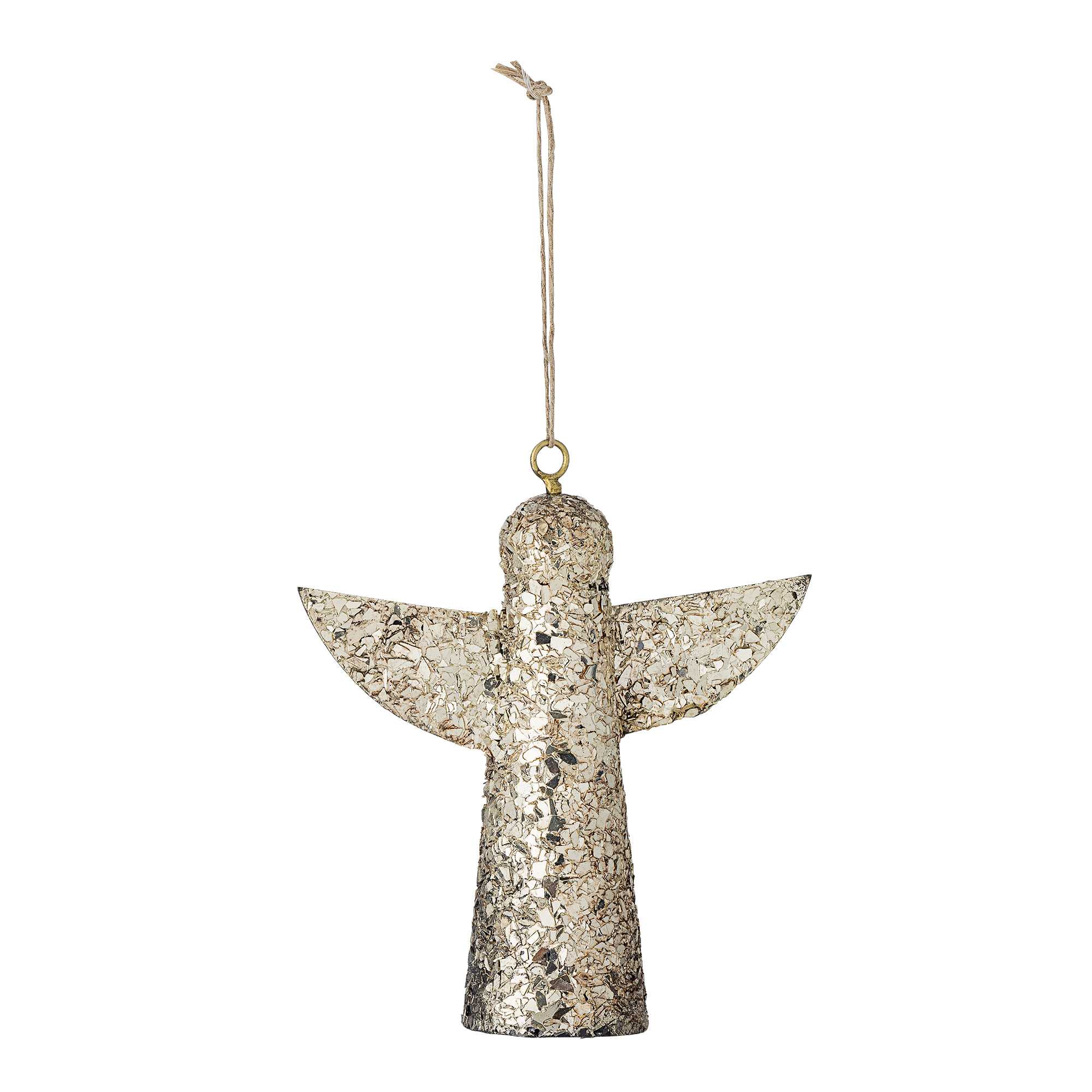 Bloomingville - Sarika Ornament, Guld, Metal, L15,5xH17xW5,5 cm