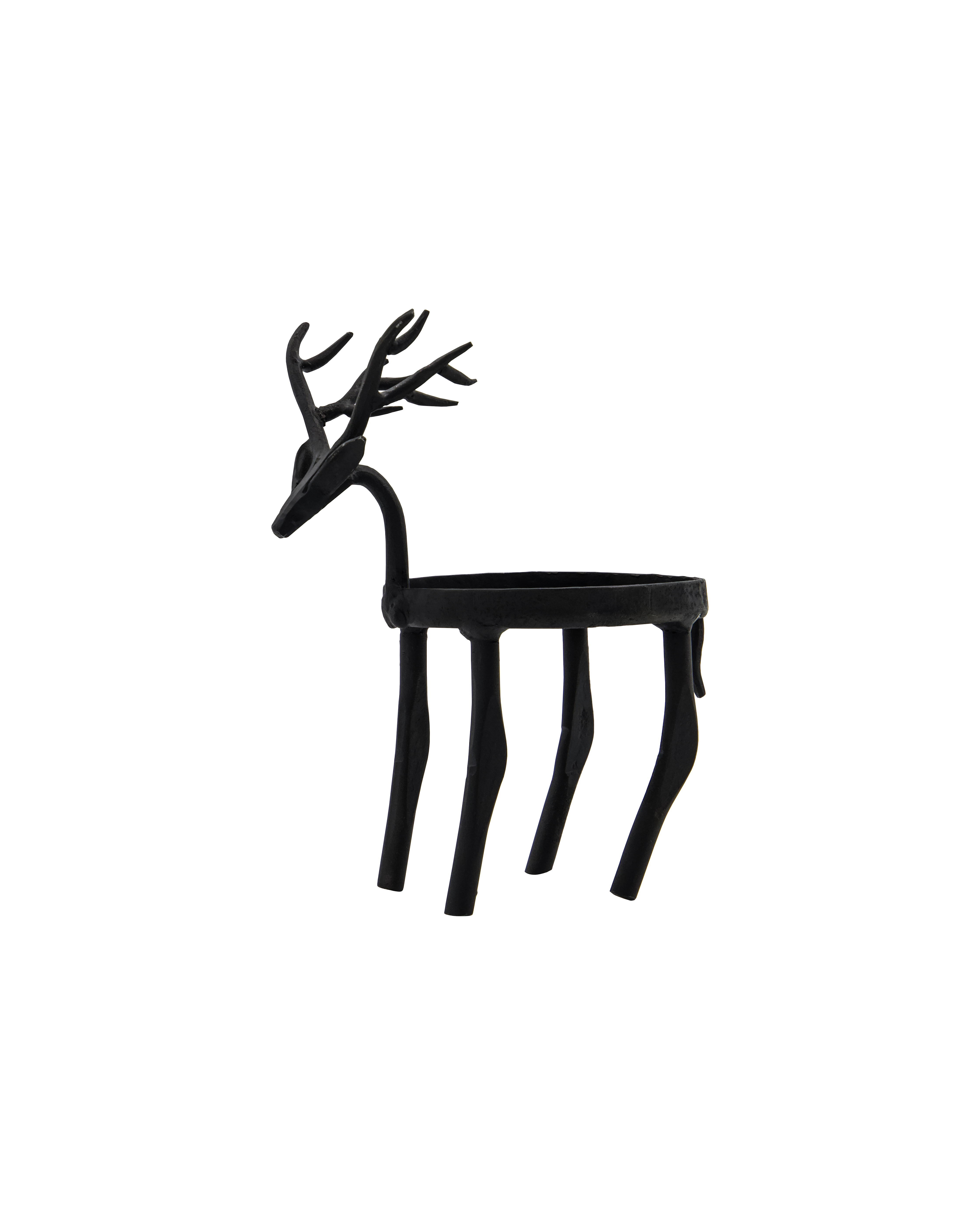 House Doctor - Fyrfadsstage, Deer, Sort